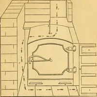 An illustration from An encyclopædia of cottage, farm, and villa architecture and furniture : containing numerous designs for dwellings from the cottage to the villa including farm houses, farmeries, and other agricultural buildings, several designs for country inns, public houses, and parochial schools, with the requisite fittings-up fixtures and furniture ; and appropriate offices, gardens and garden scenery ; each design accompanied by analytical and critical marks illustrative of the principles of archtiectural science and taste on whihc it is composed (1836)