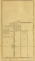 An illustration from An encyclopædia of cottage, farm, and villa architecture and furniture : containing numerous designs for dwellings from the cottage to the villa including farm houses, farmeries, and other agricultural buildings, several designs for country inns, public houses, and parochial schools, with the requisite fittings-up fixtures and furniture ; and appropriate offices, gardens and garden scenery ; each design accompanied by analytical and critical marks illustrative of the principles of archtiectural science and taste on whihc it is composed (1836)