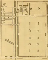 An illustration from An encyclopædia of cottage, farm, and villa architecture and furniture : containing numerous designs for dwellings from the cottage to the villa including farm houses, farmeries, and other agricultural buildings, several designs for country inns, public houses, and parochial schools, with the requisite fittings-up fixtures and furniture ; and appropriate offices, gardens and garden scenery ; each design accompanied by analytical and critical marks illustrative of the principles of archtiectural science and taste on whihc it is composed (1836)