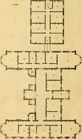 An illustration from An encyclopædia of cottage, farm, and villa architecture and furniture : containing numerous designs for dwellings from the cottage to the villa including farm houses, farmeries, and other agricultural buildings, several designs for country inns, public houses, and parochial schools, with the requisite fittings-up fixtures and furniture ; and appropriate offices, gardens and garden scenery ; each design accompanied by analytical and critical marks illustrative of the principles of archtiectural science and taste on whihc it is composed (1836)