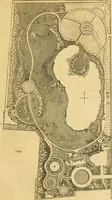 An illustration from An encyclopædia of cottage, farm, and villa architecture and furniture : containing numerous designs for dwellings from the cottage to the villa including farm houses, farmeries, and other agricultural buildings, several designs for country inns, public houses, and parochial schools, with the requisite fittings-up fixtures and furniture ; and appropriate offices, gardens and garden scenery ; each design accompanied by analytical and critical marks illustrative of the principles of archtiectural science and taste on whihc it is composed (1836)