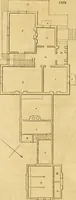 An illustration from An encyclopædia of cottage, farm, and villa architecture and furniture : containing numerous designs for dwellings from the cottage to the villa including farm houses, farmeries, and other agricultural buildings, several designs for country inns, public houses, and parochial schools, with the requisite fittings-up fixtures and furniture ; and appropriate offices, gardens and garden scenery ; each design accompanied by analytical and critical marks illustrative of the principles of archtiectural science and taste on whihc it is composed (1836)