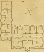An illustration from An encyclopædia of cottage, farm, and villa architecture and furniture : containing numerous designs for dwellings from the cottage to the villa including farm houses, farmeries, and other agricultural buildings, several designs for country inns, public houses, and parochial schools, with the requisite fittings-up fixtures and furniture ; and appropriate offices, gardens and garden scenery ; each design accompanied by analytical and critical marks illustrative of the principles of archtiectural science and taste on whihc it is composed (1836)