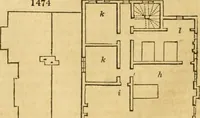 An illustration from An encyclopædia of cottage, farm, and villa architecture and furniture : containing numerous designs for dwellings from the cottage to the villa including farm houses, farmeries, and other agricultural buildings, several designs for country inns, public houses, and parochial schools, with the requisite fittings-up fixtures and furniture ; and appropriate offices, gardens and garden scenery ; each design accompanied by analytical and critical marks illustrative of the principles of archtiectural science and taste on whihc it is composed (1836)