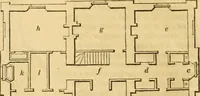 An illustration from An encyclopædia of cottage, farm, and villa architecture and furniture : containing numerous designs for dwellings from the cottage to the villa including farm houses, farmeries, and other agricultural buildings, several designs for country inns, public houses, and parochial schools, with the requisite fittings-up fixtures and furniture ; and appropriate offices, gardens and garden scenery ; each design accompanied by analytical and critical marks illustrative of the principles of archtiectural science and taste on whihc it is composed (1836)