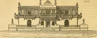 An illustration from An encyclopædia of cottage, farm, and villa architecture and furniture : containing numerous designs for dwellings from the cottage to the villa including farm houses, farmeries, and other agricultural buildings, several designs for country inns, public houses, and parochial schools, with the requisite fittings-up fixtures and furniture ; and appropriate offices, gardens and garden scenery ; each design accompanied by analytical and critical marks illustrative of the principles of archtiectural science and taste on whihc it is composed (1836)