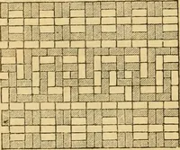 An illustration from An encyclopædia of cottage, farm, and villa architecture and furniture : containing numerous designs for dwellings from the cottage to the villa including farm houses, farmeries, and other agricultural buildings, several designs for country inns, public houses, and parochial schools, with the requisite fittings-up fixtures and furniture ; and appropriate offices, gardens and garden scenery ; each design accompanied by analytical and critical marks illustrative of the principles of archtiectural science and taste on whihc it is composed (1836)