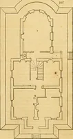 Picture 71 of 1377 from An encyclopædia of cottage, farm, and villa architecture and furniture : containing numerous designs for dwellings from the cottage to the villa including farm houses, farmeries, and other agricultural buildings, several designs for country inns, public houses, and parochial schools, with the requisite fittings-up fixtures and furniture ; and appropriate offices, gardens and garden scenery ; each design accompanied by analytical and critical marks illustrative of the principles of archtiectural science and taste on whihc it is composed (1836), leaf 89