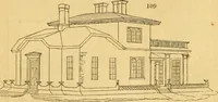 Picture 73 of 1377 from An encyclopædia of cottage, farm, and villa architecture and furniture : containing numerous designs for dwellings from the cottage to the villa including farm houses, farmeries, and other agricultural buildings, several designs for country inns, public houses, and parochial schools, with the requisite fittings-up fixtures and furniture ; and appropriate offices, gardens and garden scenery ; each design accompanied by analytical and critical marks illustrative of the principles of archtiectural science and taste on whihc it is composed (1836), leaf 90