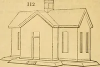 Picture 75 of 1377 from An encyclopædia of cottage, farm, and villa architecture and furniture : containing numerous designs for dwellings from the cottage to the villa including farm houses, farmeries, and other agricultural buildings, several designs for country inns, public houses, and parochial schools, with the requisite fittings-up fixtures and furniture ; and appropriate offices, gardens and garden scenery ; each design accompanied by analytical and critical marks illustrative of the principles of archtiectural science and taste on whihc it is composed (1836), leaf 91