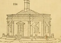 Picture 77 of 1377 from An encyclopædia of cottage, farm, and villa architecture and furniture : containing numerous designs for dwellings from the cottage to the villa including farm houses, farmeries, and other agricultural buildings, several designs for country inns, public houses, and parochial schools, with the requisite fittings-up fixtures and furniture ; and appropriate offices, gardens and garden scenery ; each design accompanied by analytical and critical marks illustrative of the principles of archtiectural science and taste on whihc it is composed (1836), leaf 91