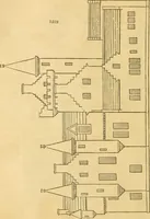 An illustration from An encyclopædia of cottage, farm, and villa architecture and furniture : containing numerous designs for dwellings from the cottage to the villa including farm houses, farmeries, and other agricultural buildings, several designs for country inns, public houses, and parochial schools, with the requisite fittings-up fixtures and furniture ; and appropriate offices, gardens and garden scenery ; each design accompanied by analytical and critical marks illustrative of the principles of archtiectural science and taste on whihc it is composed (1836)