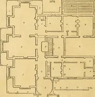 An illustration from An encyclopædia of cottage, farm, and villa architecture and furniture : containing numerous designs for dwellings from the cottage to the villa including farm houses, farmeries, and other agricultural buildings, several designs for country inns, public houses, and parochial schools, with the requisite fittings-up fixtures and furniture ; and appropriate offices, gardens and garden scenery ; each design accompanied by analytical and critical marks illustrative of the principles of archtiectural science and taste on whihc it is composed (1836)