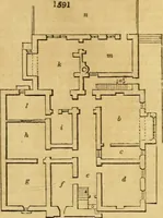 An illustration from An encyclopædia of cottage, farm, and villa architecture and furniture : containing numerous designs for dwellings from the cottage to the villa including farm houses, farmeries, and other agricultural buildings, several designs for country inns, public houses, and parochial schools, with the requisite fittings-up fixtures and furniture ; and appropriate offices, gardens and garden scenery ; each design accompanied by analytical and critical marks illustrative of the principles of archtiectural science and taste on whihc it is composed (1836)