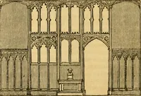 An illustration from An encyclopædia of cottage, farm, and villa architecture and furniture : containing numerous designs for dwellings from the cottage to the villa including farm houses, farmeries, and other agricultural buildings, several designs for country inns, public houses, and parochial schools, with the requisite fittings-up fixtures and furniture ; and appropriate offices, gardens and garden scenery ; each design accompanied by analytical and critical marks illustrative of the principles of archtiectural science and taste on whihc it is composed (1836)