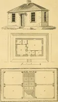 Picture 80 of 1377 from An encyclopædia of cottage, farm, and villa architecture and furniture : containing numerous designs for dwellings from the cottage to the villa including farm houses, farmeries, and other agricultural buildings, several designs for country inns, public houses, and parochial schools, with the requisite fittings-up fixtures and furniture ; and appropriate offices, gardens and garden scenery ; each design accompanied by analytical and critical marks illustrative of the principles of archtiectural science and taste on whihc it is composed (1836), leaf 93