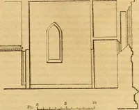 An illustration from An encyclopædia of cottage, farm, and villa architecture and furniture : containing numerous designs for dwellings from the cottage to the villa including farm houses, farmeries, and other agricultural buildings, several designs for country inns, public houses, and parochial schools, with the requisite fittings-up fixtures and furniture ; and appropriate offices, gardens and garden scenery ; each design accompanied by analytical and critical marks illustrative of the principles of archtiectural science and taste on whihc it is composed (1836)