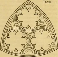 An illustration from An encyclopædia of cottage, farm, and villa architecture and furniture : containing numerous designs for dwellings from the cottage to the villa including farm houses, farmeries, and other agricultural buildings, several designs for country inns, public houses, and parochial schools, with the requisite fittings-up fixtures and furniture ; and appropriate offices, gardens and garden scenery ; each design accompanied by analytical and critical marks illustrative of the principles of archtiectural science and taste on whihc it is composed (1836)