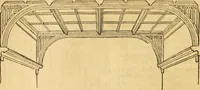 An illustration from An encyclopædia of cottage, farm, and villa architecture and furniture : containing numerous designs for dwellings from the cottage to the villa including farm houses, farmeries, and other agricultural buildings, several designs for country inns, public houses, and parochial schools, with the requisite fittings-up fixtures and furniture ; and appropriate offices, gardens and garden scenery ; each design accompanied by analytical and critical marks illustrative of the principles of archtiectural science and taste on whihc it is composed (1836)