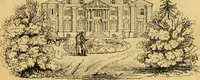An illustration from An encyclopædia of cottage, farm, and villa architecture and furniture : containing numerous designs for dwellings from the cottage to the villa including farm houses, farmeries, and other agricultural buildings, several designs for country inns, public houses, and parochial schools, with the requisite fittings-up fixtures and furniture ; and appropriate offices, gardens and garden scenery ; each design accompanied by analytical and critical marks illustrative of the principles of archtiectural science and taste on whihc it is composed (1836)