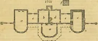 An illustration from An encyclopædia of cottage, farm, and villa architecture and furniture : containing numerous designs for dwellings from the cottage to the villa including farm houses, farmeries, and other agricultural buildings, several designs for country inns, public houses, and parochial schools, with the requisite fittings-up fixtures and furniture ; and appropriate offices, gardens and garden scenery ; each design accompanied by analytical and critical marks illustrative of the principles of archtiectural science and taste on whihc it is composed (1836)