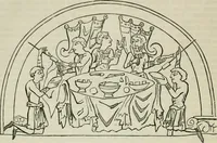 An illustration from Encyclopedia of antiquities : and elements of archaeology, classical and mediæval (1843)