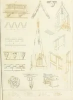 Picture 15 of 181 from Encyclopedia of architecture : a dictionary of the science and practice of architecture, building, carpentry, etc., from the earliest ages to the present time, forming a comprehensive work of reference for the use of architects, builders, carpenters, masons, engineers, students, professional men, and amateurs (1852), leaf 58