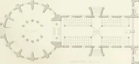 An illustration from Encyclopedia of architecture : a dictionary of the science and practice of architecture, building, carpentry, etc., from the earliest ages to the present time, forming a comprehensive work of reference for the use of architects, builders, carpenters, masons, engineers, students, professional men, and amateurs (1852)