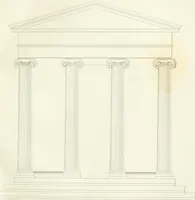 An illustration from Encyclopedia of architecture : a dictionary of the science and practice of architecture, building, carpentry, etc., from the earliest ages to the present time, forming a comprehensive work of reference for the use of architects, builders, carpenters, masons, engineers, students, professional men, and amateurs (1852)