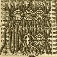 An illustration from Encyclopedia of needlework (1890)