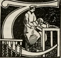 An illustration from An endeavor towards the teaching of John Ruskin and William Morris. Being a brief account of the work, the aims, and the principles of the Guild of handicraft in East London (1901)