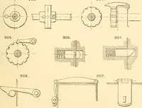 An illustration from The engineer's sketch-book of mechanical movements, devices, appliances, contrivances and details employed in the design and construction of machinery for every purpose; (1902)