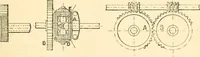 An illustration from The engineer's sketch-book of mechanical movements, devices, appliances, contrivances and details employed in the design and construction of machinery for every purpose; (1902)