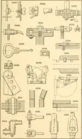 An illustration from The engineer's sketch-book of mechanical movements, devices, appliances, contrivances and details employed in the design and construction of machinery for every purpose; (1902)