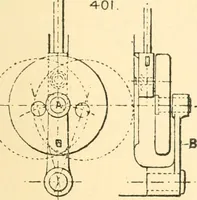 An illustration from The engineer's sketch-book of mechanical movements, devices, appliances, contrivances and details employed in the design and construction of machinery for every purpose; (1902)