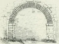 An illustration from An attempt to discriminate the styles of architecture in England : from the Conquest to the Reformation : with a sketch of the Grecian and Roman orders (1862)