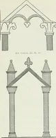 An illustration from An attempt to discriminate the styles of architecture in England : from the Conquest to the Reformation : with a sketch of the Grecian and Roman orders (1862)