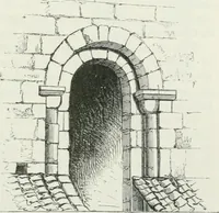 An illustration from An attempt to discriminate the styles of architecture in England : from the Conquest to the Reformation : with a sketch of the Grecian and Roman orders (1862)