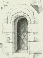 An illustration from An attempt to discriminate the styles of architecture in England : from the Conquest to the Reformation : with a sketch of the Grecian and Roman orders (1862)