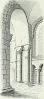 An illustration from An attempt to discriminate the styles of architecture in England : from the Conquest to the Reformation : with a sketch of the Grecian and Roman orders (1862)