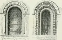 An illustration from An attempt to discriminate the styles of architecture in England : from the Conquest to the Reformation : with a sketch of the Grecian and Roman orders (1862)