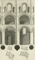 An illustration from An attempt to discriminate the styles of architecture in England : from the Conquest to the Reformation : with a sketch of the Grecian and Roman orders (1862)
