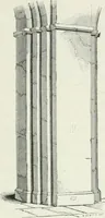 An illustration from An attempt to discriminate the styles of architecture in England : from the Conquest to the Reformation : with a sketch of the Grecian and Roman orders (1862)