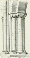 An illustration from An attempt to discriminate the styles of architecture in England : from the Conquest to the Reformation : with a sketch of the Grecian and Roman orders (1862)