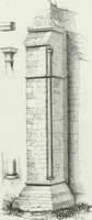 An illustration from An attempt to discriminate the styles of architecture in England : from the Conquest to the Reformation : with a sketch of the Grecian and Roman orders (1862)