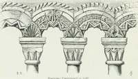 An illustration from An attempt to discriminate the styles of architecture in England : from the Conquest to the Reformation : with a sketch of the Grecian and Roman orders (1862)