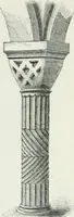 An illustration from An attempt to discriminate the styles of architecture in England : from the Conquest to the Reformation : with a sketch of the Grecian and Roman orders (1862)