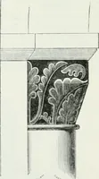 An illustration from An attempt to discriminate the styles of architecture in England : from the Conquest to the Reformation : with a sketch of the Grecian and Roman orders (1862)