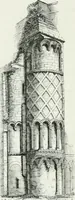 An illustration from An attempt to discriminate the styles of architecture in England : from the Conquest to the Reformation : with a sketch of the Grecian and Roman orders (1862)