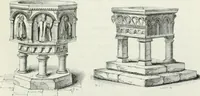 An illustration from An attempt to discriminate the styles of architecture in England : from the Conquest to the Reformation : with a sketch of the Grecian and Roman orders (1862)